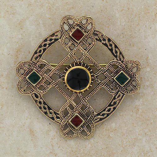 Celtic Shield Brooch