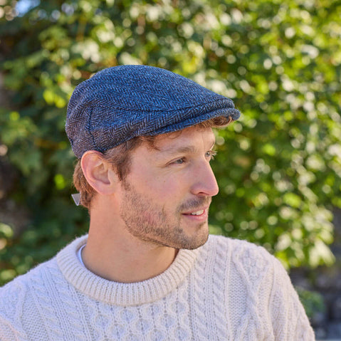 Harris Tweed Flat Cap