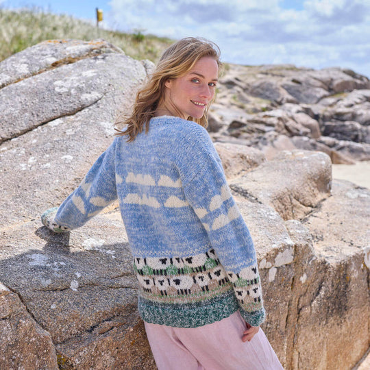 Women's Mohair Sheep Sweater