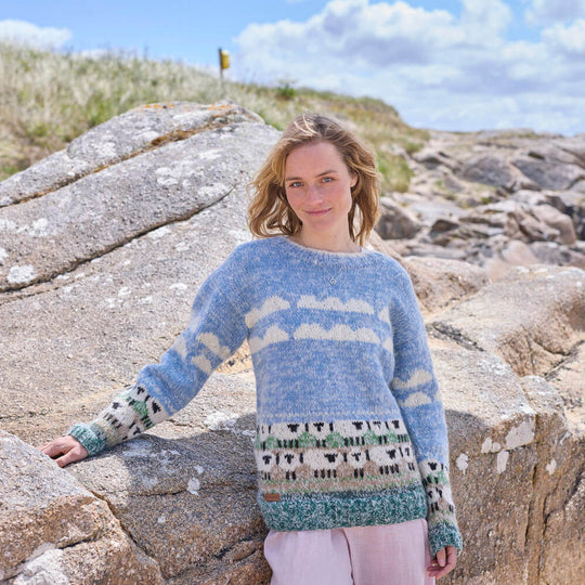 Women's Mohair Sheep Sweater