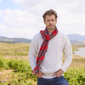 Men's Royal Stewart Tartan Scarf