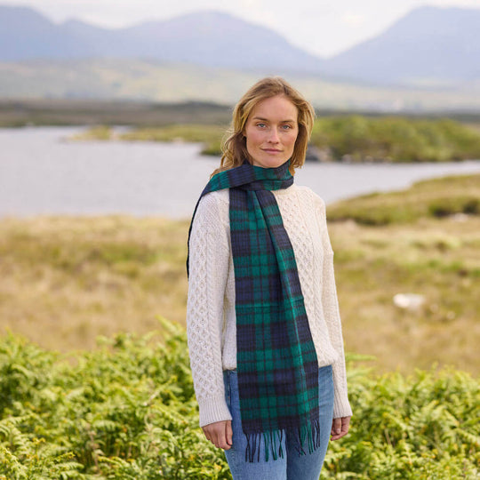 Women's Blackwatch Tartan Scarf