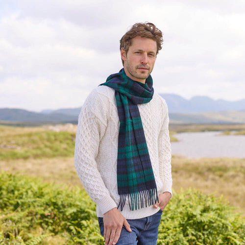 Men's Blackwatch Tartan Scarf